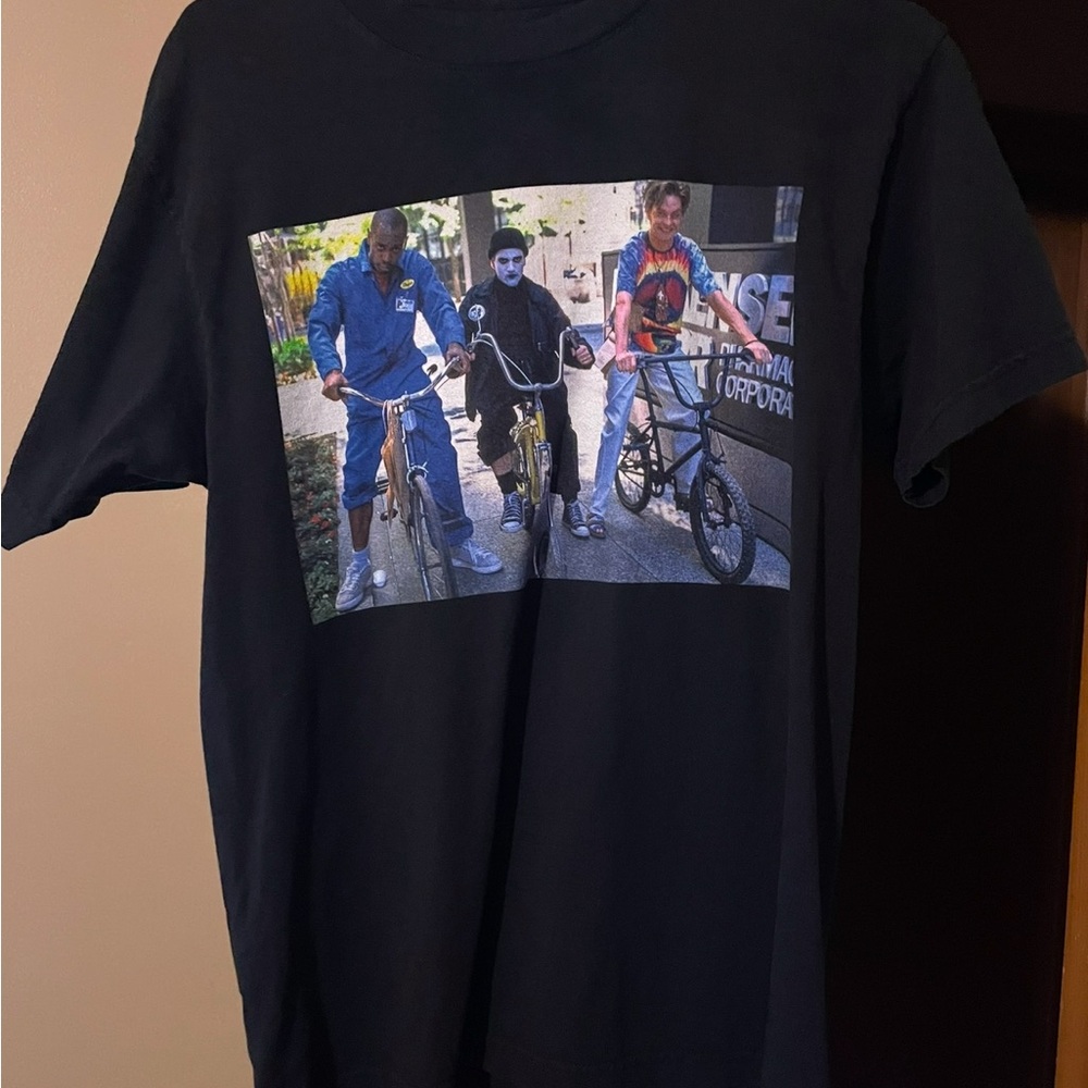Dumbgood Black and white Half Baked movie promo shirt